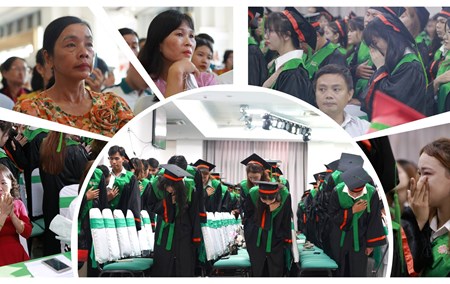 Memorable moments on graduation day!