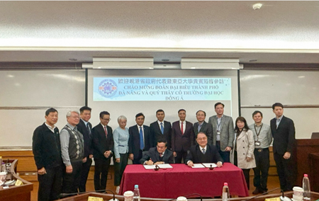 Dong A University cooperates to train human resources in the field of High tech with Minghsin University of Science and Technology(Taiwan)
