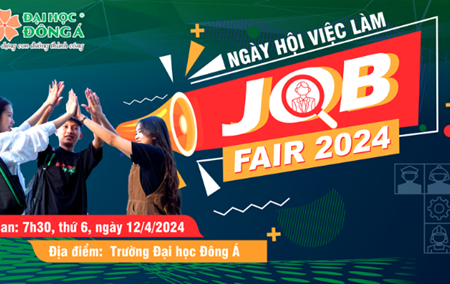 More than 6000 job positions are waiting for students at Job Fair 2024 at Dong A University